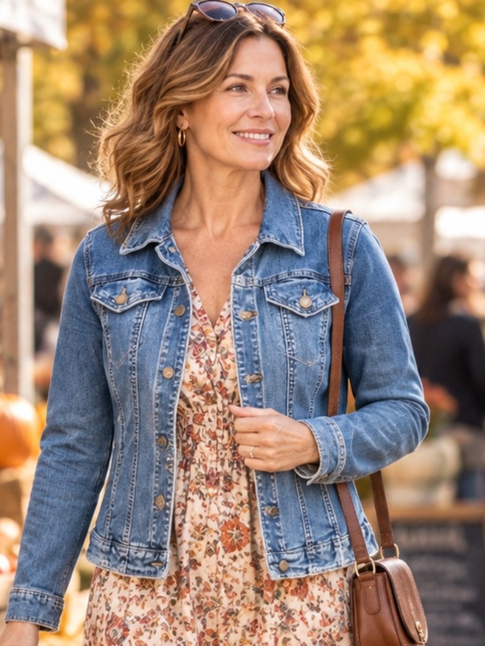 Denim Jacket - Classic Blue Women's Jean Jacket